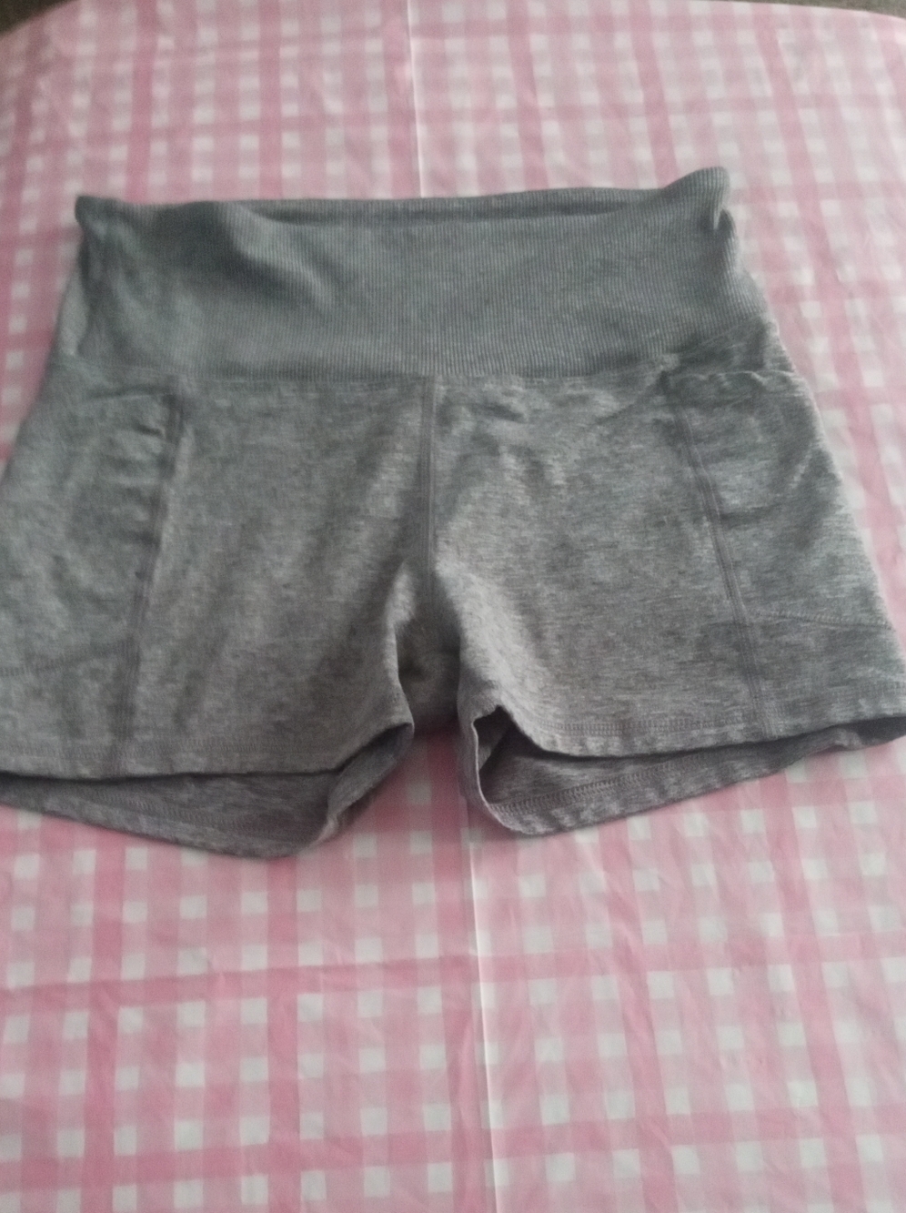 Women’s Gray Comfort Seamless Boxer Shorts
